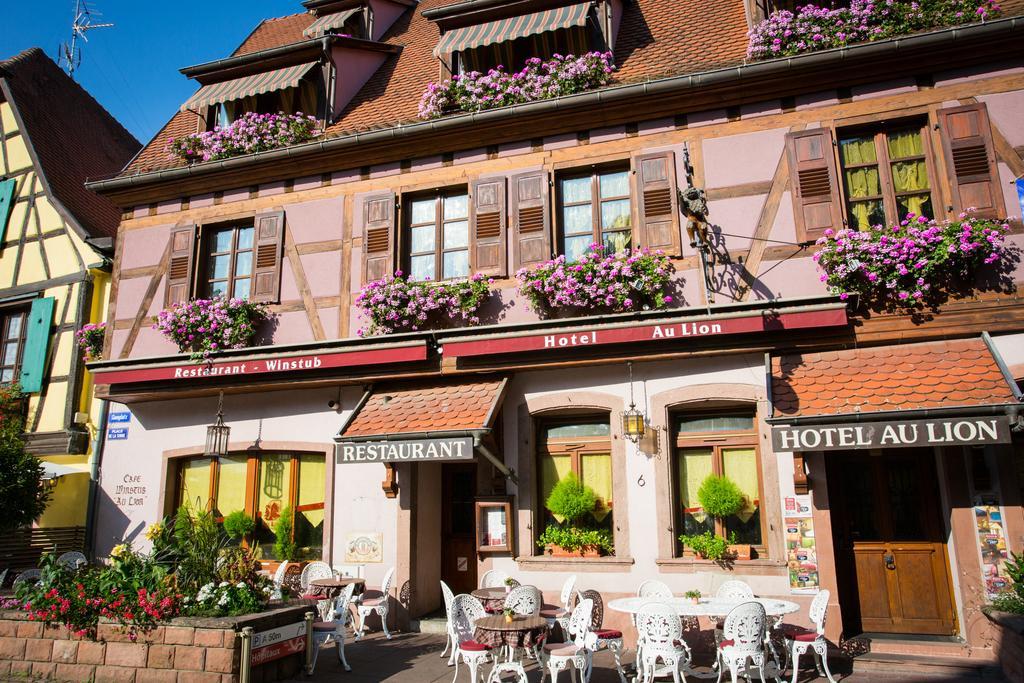 Hotel Au Lion Ribeauvillé Екстериор снимка